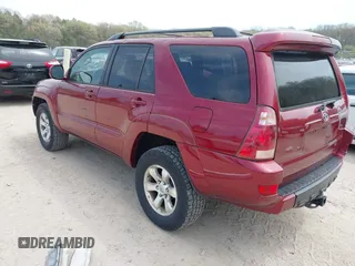 2005 Toyota 4Runner SR5 with VIN JTEBT14R458020299, listed as a IAAI auction lot 42216142 with 106,572 mi miles and . Bid and sale history available at DreamBid. Image 3.