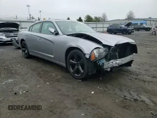 2013 Dodge Charger SXT with VIN 2C3CDXHG3DH614784, listed as a Copart auction lot 51660985 with 96,733 mi miles and Salvage Title. Bid and sale history available at carsss.com. Image 11.