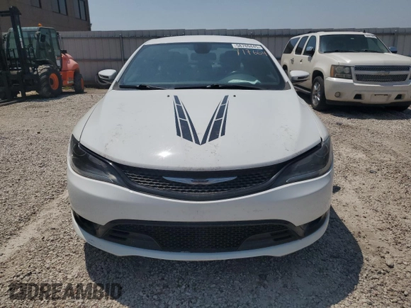 2015 Chrysler 200 S с VIN 1C3CCCBB0FN717664, выставлен на аукционе Copart как лот 58769445 с пробегом 119 217 миль миль и Чистый • Clean title. История ставок и продаж доступна на DreamBid. Изображение 5.