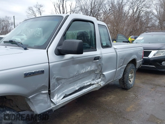 2007 Ford Ranger XL with VIN 1FTYR14U87PA64901, listed as a IAAI auction lot 41532224 with 214,663 mi miles. Bid and sale history available at carsss.com. Image 6.