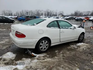 2002 Mercedes-Benz CLK 320/430 with VIN WDBLJ65G82T126125, listed as a Copart auction lot 44887835 with Not Provided miles and Salvage Title. Bid and sale history available at DreamBid. Image 3.