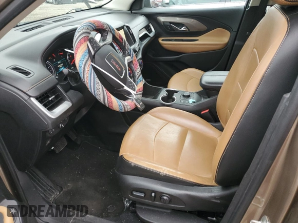 2018 GMC Terrain SLT with VIN 3GKALPEV6JL313796, listed as a Copart auction lot 44714555 with 103,557 mi miles and Salvage Title. Bid and sale history available at DreamBid. Image 7.