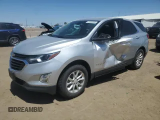 2018 Chevrolet Equinox LT z VIN 2GNAXSEV9J6231530, wystawiony jako Copart lot #56933335 z przebiegiem 100 312 mil mil oraz Szkoda całkowita • Salvage title. Historia ofert i sprzedaży dostępna na DreamBid. Obrazek 1.