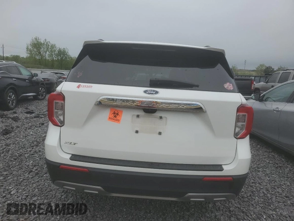 2023 Ford Explorer XLT z VIN 1FMSK7DHXPGA98298, wystawiony jako Copart lot #52018335 z przebiegiem 41 960 mil mil oraz Szkoda całkowita • Salvage title. Historia ofert i sprzedaży dostępna na DreamBid. Obrazek 6.