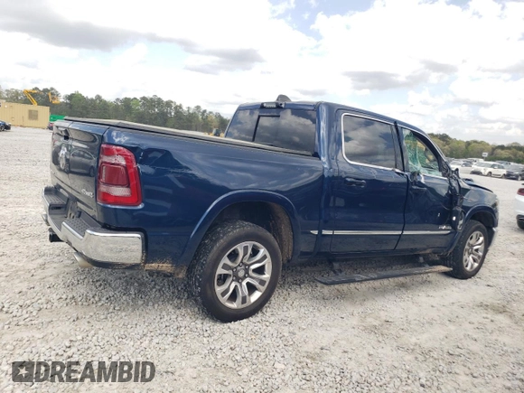 2023 Ram 1500 Limited with VIN 1C6SRFHT4PN502708, listed as a Copart auction lot 51549235 with 31,950 mi miles and Salvage title. Bid and sale history available at DreamBid. Image 3.