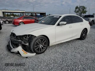 2020 BMW 3 Series 330i z VIN WBA5R1C0XLFH39262, wystawiony jako Copart lot #57398585 z przebiegiem 55 456 mil mil oraz Szkoda całkowita • Salvage title. Historia ofert i sprzedaży dostępna na DreamBid. Obrazek 1.