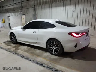 2021 BMW 4 Series 430i xDrive with VIN WBA73AP07MCG47257, listed as a Copart auction lot 52017155 with 71,033 mi miles and Salvage Title. Bid and sale history available at carsss.com. Image 2.