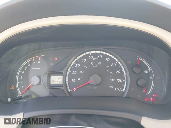 2012 Toyota Sienna LE AAS with VIN 5TDKK3DC5CS186077, listed as a IAAI auction lot 40265988 with 130,888 mi miles and . Bid and sale history available at DreamBid. Image 7.