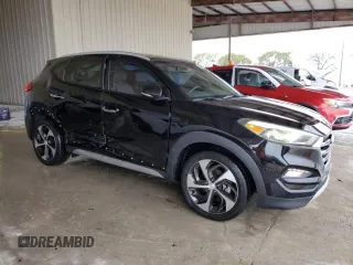 2017 Hyundai Tucson Sport with VIN KM8J33A29HU483713, listed as a Copart auction lot 45854785 with 55,968 mi miles and Salvage title. Bid and sale history available at DreamBid. Image 4.