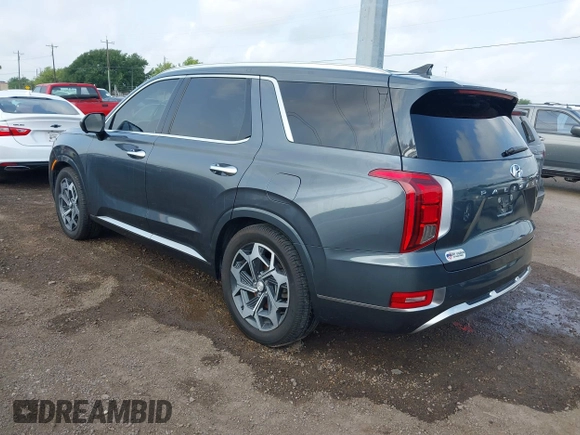 2022 Hyundai Palisade Calligraphy z VIN KM8R74HE1NU368533, wystawiony jako IAAI lot #42084935 z przebiegiem 53 022 mil mil oraz . Historia ofert i sprzedaży dostępna na DreamBid. Obrazek 3.