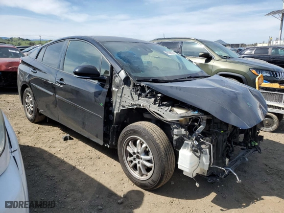 2019 Toyota Prius LE with VIN JTDL9RFU0K3001541, listed as a Copart auction lot 48569305 with 172,944 mi miles and Salvage Title. Bid and sale history available at carsss.com. Image 4.