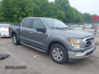 2023 Ford F-150 XL with VIN 1FTEW1CP7PFC17765, listed as a IAAI auction lot 42295199 with Not provided miles and . Bid and sale history available at DreamBid. Image 1.
