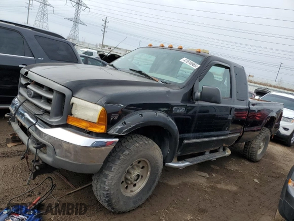 2000 Ford F-350 XL with VIN 1FTSX31L1YEA04863, listed as a Copart auction lot 47616965 with 239,016 mi miles and Clean title. Bid and sale history available at DreamBid. Image 1.
