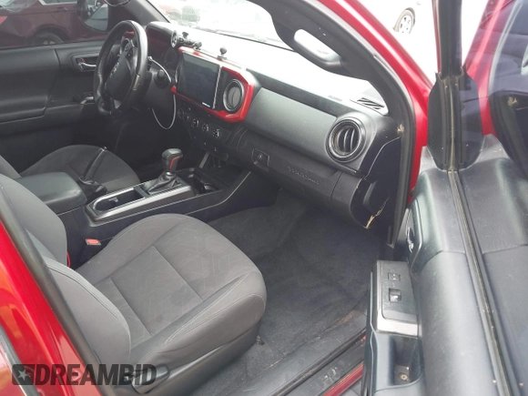 2017 Toyota Tacoma SR5 with VIN 3TMDZ5BN7HM017500, listed as a IAAI auction lot 41819027 with 112,406 mi miles. Bid and sale history available at carsss.com. Image 5.