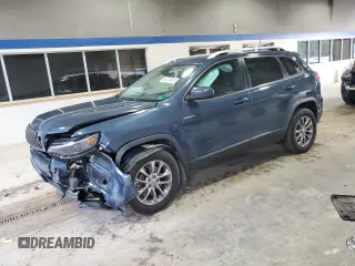 2020 Jeep Cherokee Latitude Plus with VIN 1C4PJMLN5LD553329, listed as a Copart auction lot 56834895 with 63,582 mi miles and Salvage title. Bid and sale history available at DreamBid. Image 1.