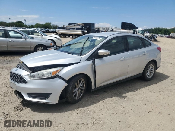 2016 Ford Focus SE with VIN 1FADP3F22GL347920, listed as a Copart auction lot 58447525 with Not provided miles and Salvage title. Bid and sale history available at DreamBid. Image 1.