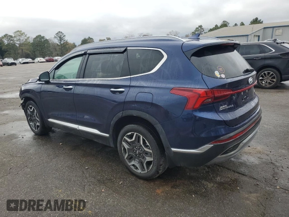 2023 Hyundai Santa Fe Limited with VIN 5NMS44AL9PH510032, listed as a Copart auction lot 42180375 with 20,802 mi miles and Salvage Title. Bid and sale history available at carsss.com. Image 2.