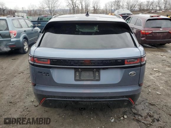 2020 Land Rover Range Rover Velar R-Dynamic S with VIN SALYK2EX1LA246514, listed as a Copart auction lot 44190914 with 40,700 mi miles. Bid and sale history available at carsss.com. Image 6.