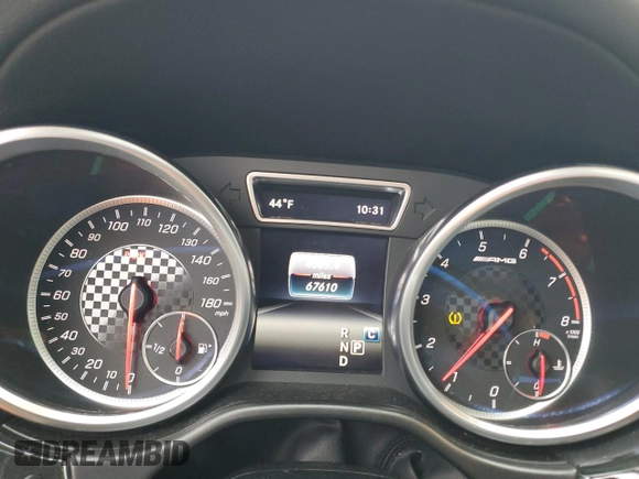 2018 Mercedes-Benz GLE 43 AMG with VIN 4JGDA6EB9JA996305, listed as a Copart auction lot 44538815 with 67,610 mi miles and Salvage Title. Bid and sale history available at DreamBid. Image 9.
