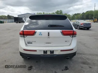 2013 Lincoln MKX with VIN 2LMDJ6JKXDBL12879, listed as a Copart auction lot 51145175 with 128,142 mi miles and Salvage Title. Bid and sale history available at carsss.com. Image 6.