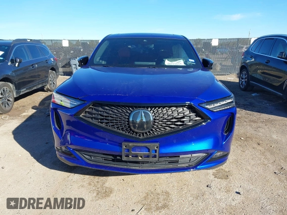 2023 Acura MDX w/A-Spec Package with VIN 5J8YE1H06PL003364, listed as a IAAI auction lot 40773124 with 40,339 mi miles. Bid and sale history available at carsss.com. Image 12.