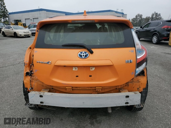 2018 Toyota Prius One with VIN JTDKDTB33J1604661, listed as a Copart auction lot 54900205 with 123,421 mi miles and Salvage title. Bid and sale history available at DreamBid. Image 6.