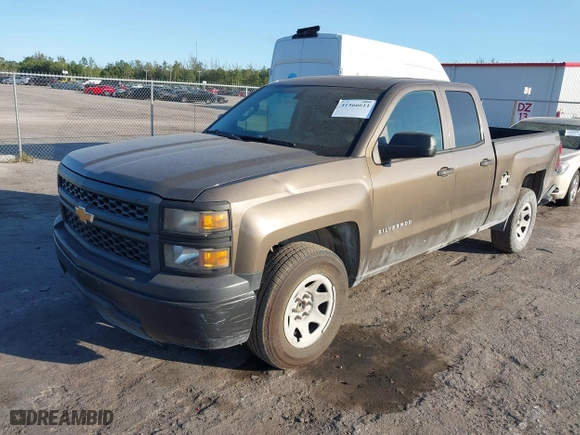 2015 Chevrolet Silverado 1500 LS with VIN 1GCRCPEH6FZ166680, listed as a IAAI auction lot 41566611 with 224,010 mi miles. Bid and sale history available at carsss.com. Image 17.