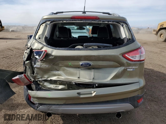 2013 Ford Escape Titanium with VIN 1FMCU9J96DUB55231, listed as a Copart auction lot 44818205 with 79,595 mi miles and Salvage title. Bid and sale history available at DreamBid. Image 6.