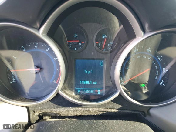 2011 Chevrolet Cruze LS with VIN 1G1PC5SH1B7149705, listed as a Copart auction lot 48504535 with 105,766 mi miles and Salvage Title. Bid and sale history available at carsss.com. Image 9.