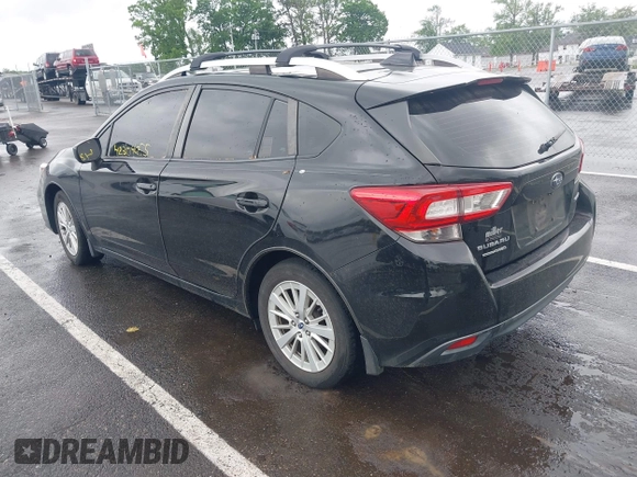 2018 Subaru Impreza Premium z VIN 4S3GTAD64J3705443, wystawiony jako IAAI lot #42304055 z przebiegiem 159 572 mil mil oraz . Historia ofert i sprzedaży dostępna na DreamBid. Obrazek 3.