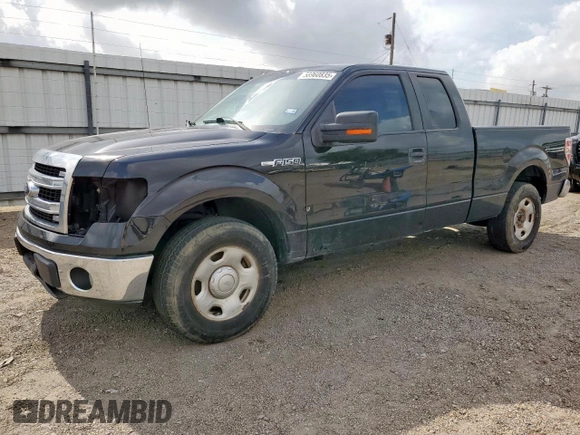 2014 Ford F-150 XL with VIN 1FTEX1CM6EFB39513, listed as a Copart auction lot 58960835 with 195,858 mi miles and Salvage title. Bid and sale history available at DreamBid. Image 1.