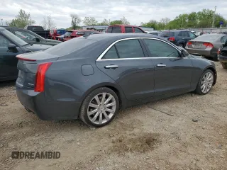 2014 Cadillac ATS Premium with VIN 1G6AE5SX4E0170188, listed as a Copart auction lot 52098204 with 141,734 mi miles and Salvage Title. Bid and sale history available at carsss.com. Image 3.