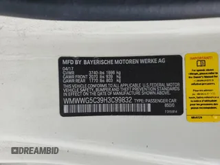 2017 MINI Convertible Cooper с VIN WMWWG5C39H3C99832, выставлен на аукционе Copart как лот 83254454 с пробегом 90 122 миль миль и Списание • Salvage title. История ставок и продаж доступна на DreamBid. Изображение 12.