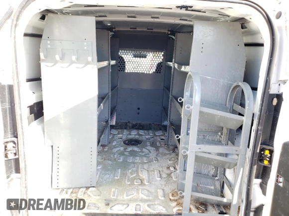 2020 Ram ProMaster City Cargo Tradesman with VIN ZFBHRFAB8L6R58657, listed as a Copart auction lot 67158762 with 42,601 mi miles and . Bid and sale history available at DreamBid. Image 10.