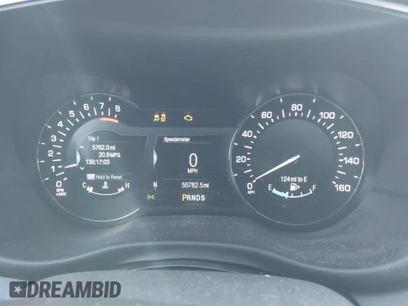 2019 Lincoln MKC Standard with VIN 5LMCJ1D91KUL26077, listed as a IAAI auction lot 41455499 with 55,782 mi miles. Bid and sale history available at carsss.com. Image 7.