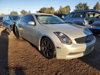 2005 Infiniti G35 with VIN JNKCV54E45M416441, listed as a Copart auction lot 76091374 with 78,104 mi miles and Salvage Title. Bid and sale history available at DreamBid. Image 4.