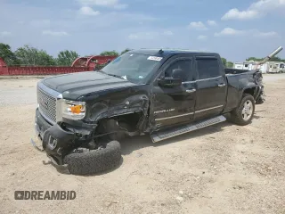2015 GMC Sierra 2500HD Denali z VIN 1GT120E87FF186381, wystawiony jako Copart lot #58921515 z przebiegiem 187 012 mil mil oraz Szkoda całkowita • Salvage title. Historia ofert i sprzedaży dostępna na DreamBid. Obrazek 1.