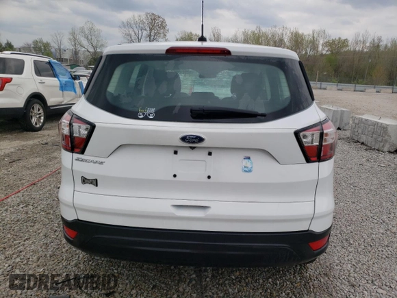 2018 Ford Escape S with VIN 1FMCU0F74JUC02609, listed as a Copart auction lot 52541145 with 18,239 mi miles and Salvage Title. Bid and sale history available at carsss.com. Image 6.