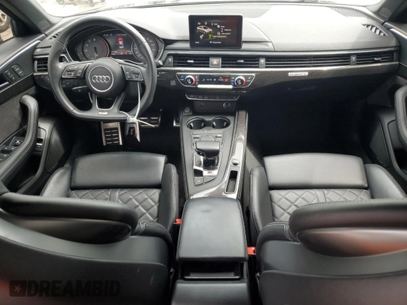 2018 Audi S4 Premium Plus with VIN WAUB4AF49JA059277, listed as a Copart auction lot 62428754 with 111,460 mi miles and Salvage Title. Bid and sale history available at carsss.com. Image 8.
