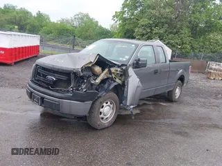2013 Ford F-150 XL with VIN 1FTEX1CM0DKF00787, listed as a IAAI auction lot 42223847 with 129,202 mi miles and . Bid and sale history available at DreamBid. Image 2.