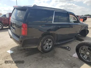 2018 Chevrolet Tahoe LS with VIN 1GNSCAKC7JR232581, listed as a Copart auction lot 56174415 with Not provided miles and Salvage title. Bid and sale history available at DreamBid. Image 3.