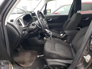 2017 Jeep Renegade Altitude with VIN ZACCJABB6HPG38032, listed as a Copart auction lot 57104715 with 131,692 mi miles and Salvage title. Bid and sale history available at DreamBid. Image 7.
