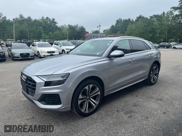2019 Audi Q8 Premium Plus с VIN WA1BVAF19KD030815, выставлен на аукционе Copart как лот 60911975 с пробегом 121 239 миль миль и Чистый • Clean title. История ставок и продаж доступна на DreamBid. Изображение 2.