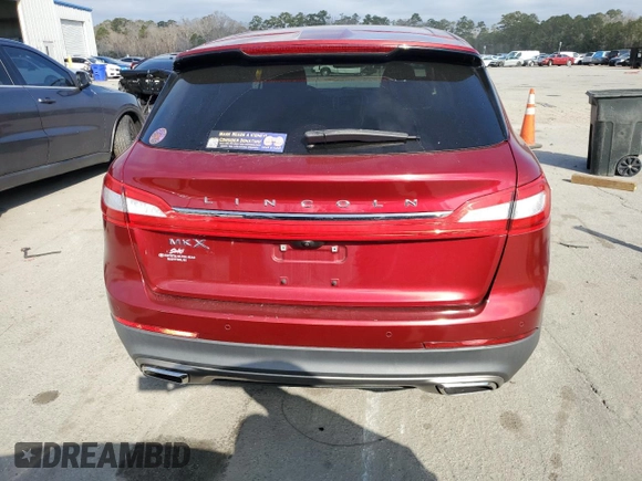 2017 Lincoln MKX Select with VIN 2LMPJ6KR0HBL30810, listed as a Copart auction lot 44453695 with 82,364 mi miles and Salvage Title. Bid and sale history available at carsss.com. Image 6.