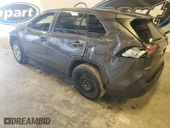 2025 Toyota RAV4 LE with VIN 2T3H1RFV3SC312014, listed as a Copart auction lot 50304525 with 1,765 mi miles and Non Repairable. Bid and sale history available at carsss.com. Image 2.