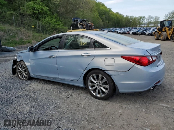 2013 Hyundai Sonata Limited with VIN 5NPEC4ACXDH525587, listed as a Copart auction lot 55355335 with 73,188 mi miles and Salvage Title. Bid and sale history available at DreamBid. Image 2.
