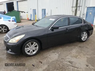2011 Infiniti G37 Sedan Journey with VIN JN1CV6AP0BM501255, listed as a Copart auction lot 41378245 with 207,755 mi miles and Salvage Title. Bid and sale history available at carsss.com. Image 1.