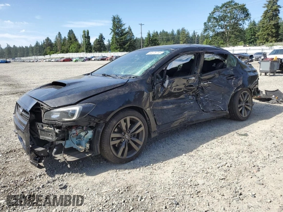 2017 Subaru WRX Premium with VIN JF1VA1E65H8807803, listed as a Copart auction lot 60375715 with Not provided miles and Salvage title. Bid and sale history available at DreamBid. Image 1.