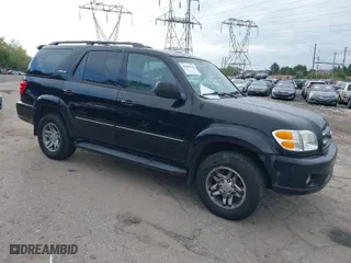 2003 Toyota Sequoia Limited with VIN 5TDBT48A83S167986, listed as a IAAI auction lot 40484514 with 196,305 mi miles. Bid and sale history available at carsss.com. Image 1.