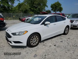 2017 Ford Fusion S with VIN 3FA6P0G79HR227617, listed as a Copart auction lot 61386954 with 72,640 mi miles and Salvage Title. Bid and sale history available at carsss.com. Image 1.